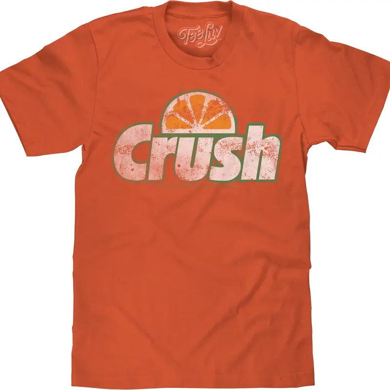 Orange Crush Logo Big and Tall T-Shirt - Orange Hoodie, Sweatshirt | HypeDripTees.com