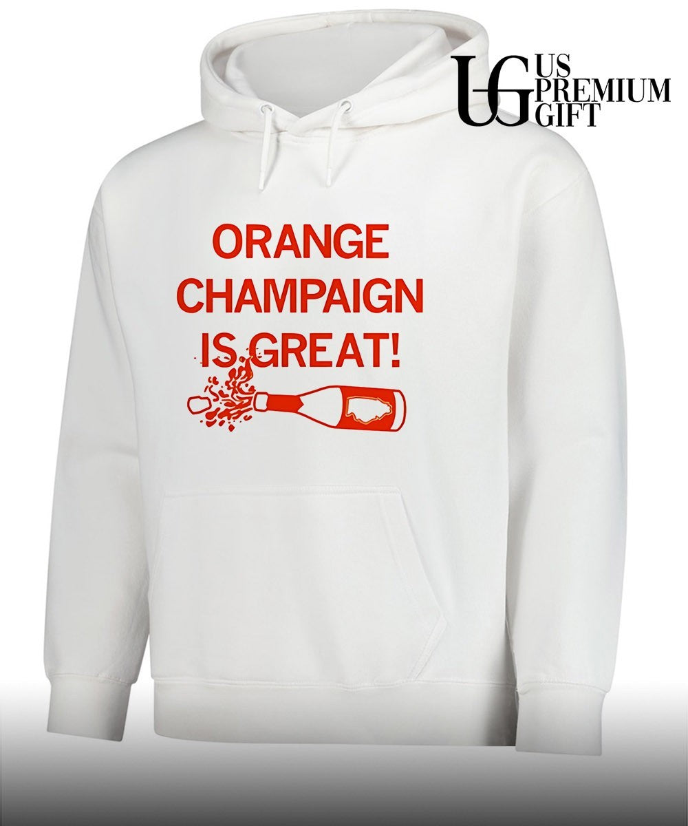 Orange champagne is great shirt