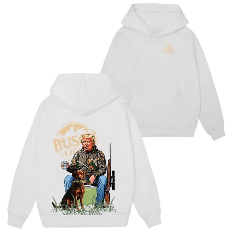 Original! Hunting Busch Light HoSweatshirt Hoodie Tshirtdie Casual Unisex Tops T-Shirts, Sweatshirt | HypeDripTees.com