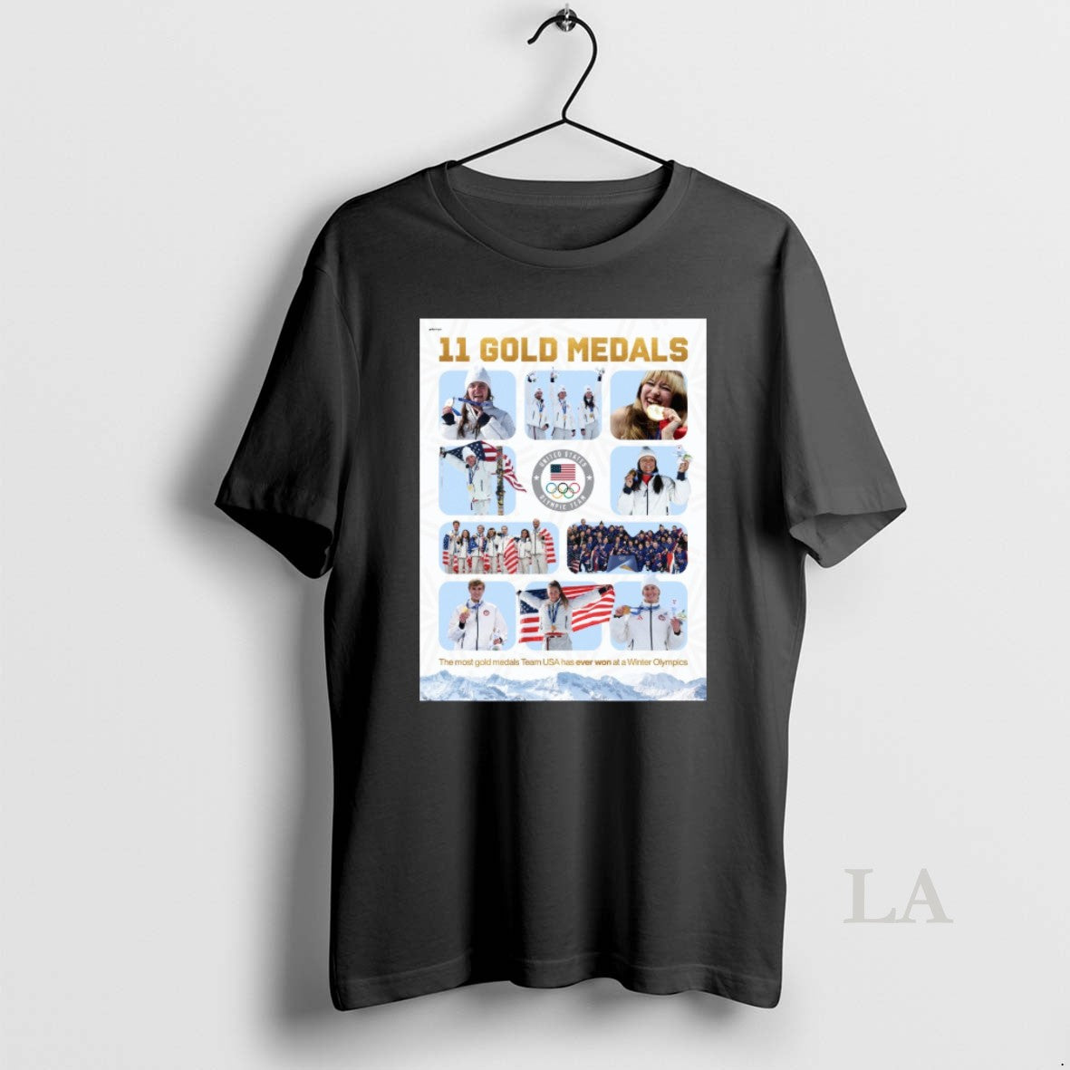 Original 11 Gold Medals The Most Gold Medals Team Usa Has Ever Won At T-Shirts, Hoodie, Sweatshirt | HypeDripTees.com