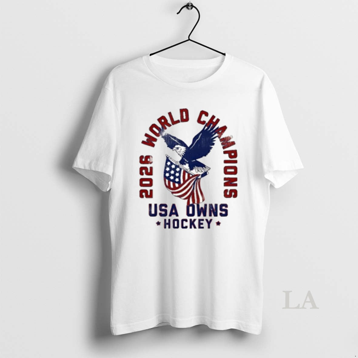 Original 2026 World Champions Usa Owns Hockey Eagle T-Shirts, Hoodie, Sweatshirt | HypeDripTees.com