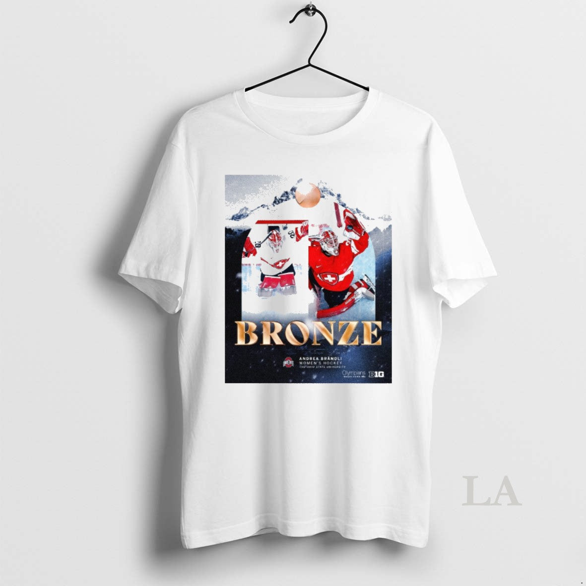 Original Andrea Braendli Bronze Medal Womens Hockey The Ohio State University T-Shirts, Hoodie, Sweatshirt | HypeDripTees.com