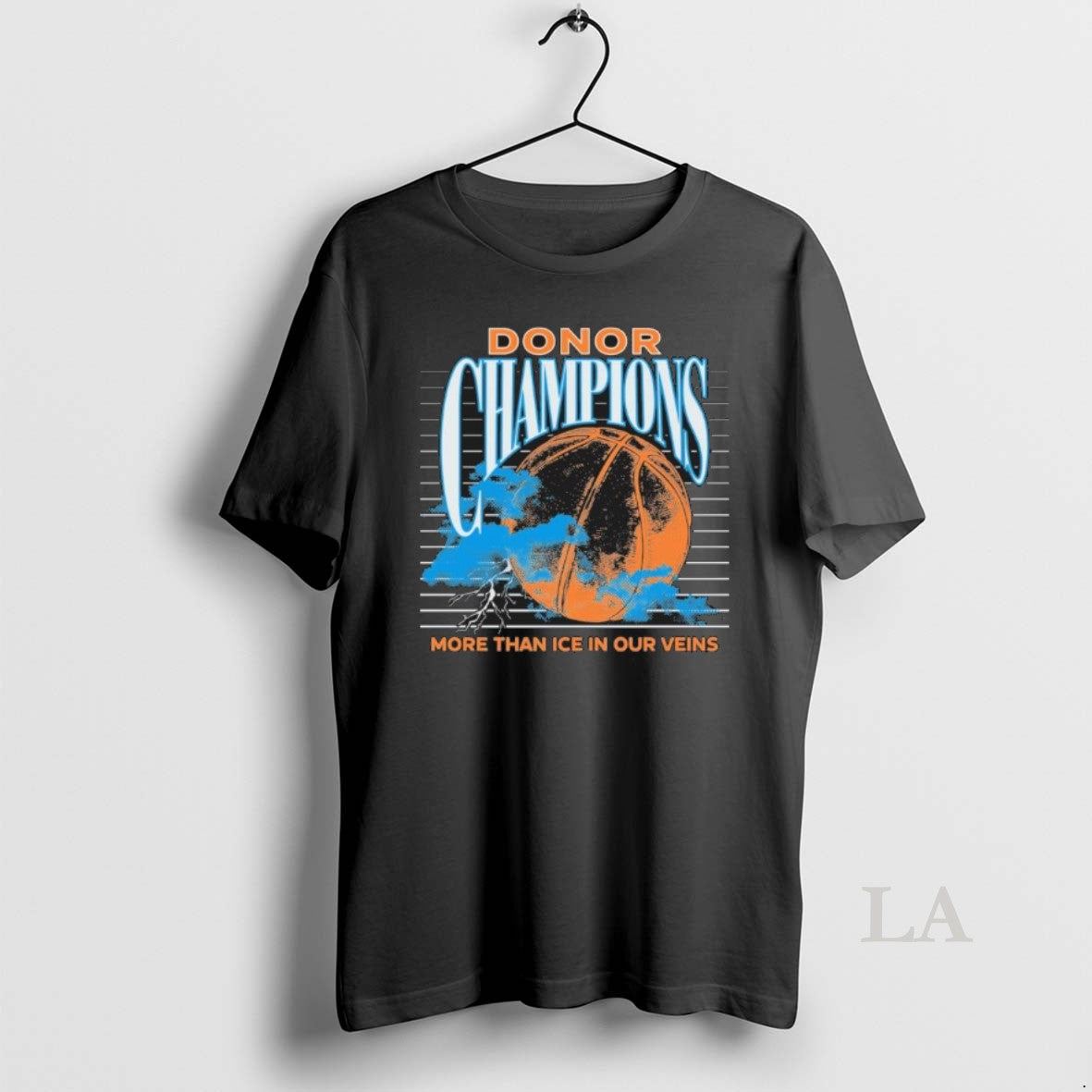 Original Basketball Donor Champions More Than Ice In Our Veins T-Shirts, Hoodie, Sweatshirt | HypeDripTees.com
