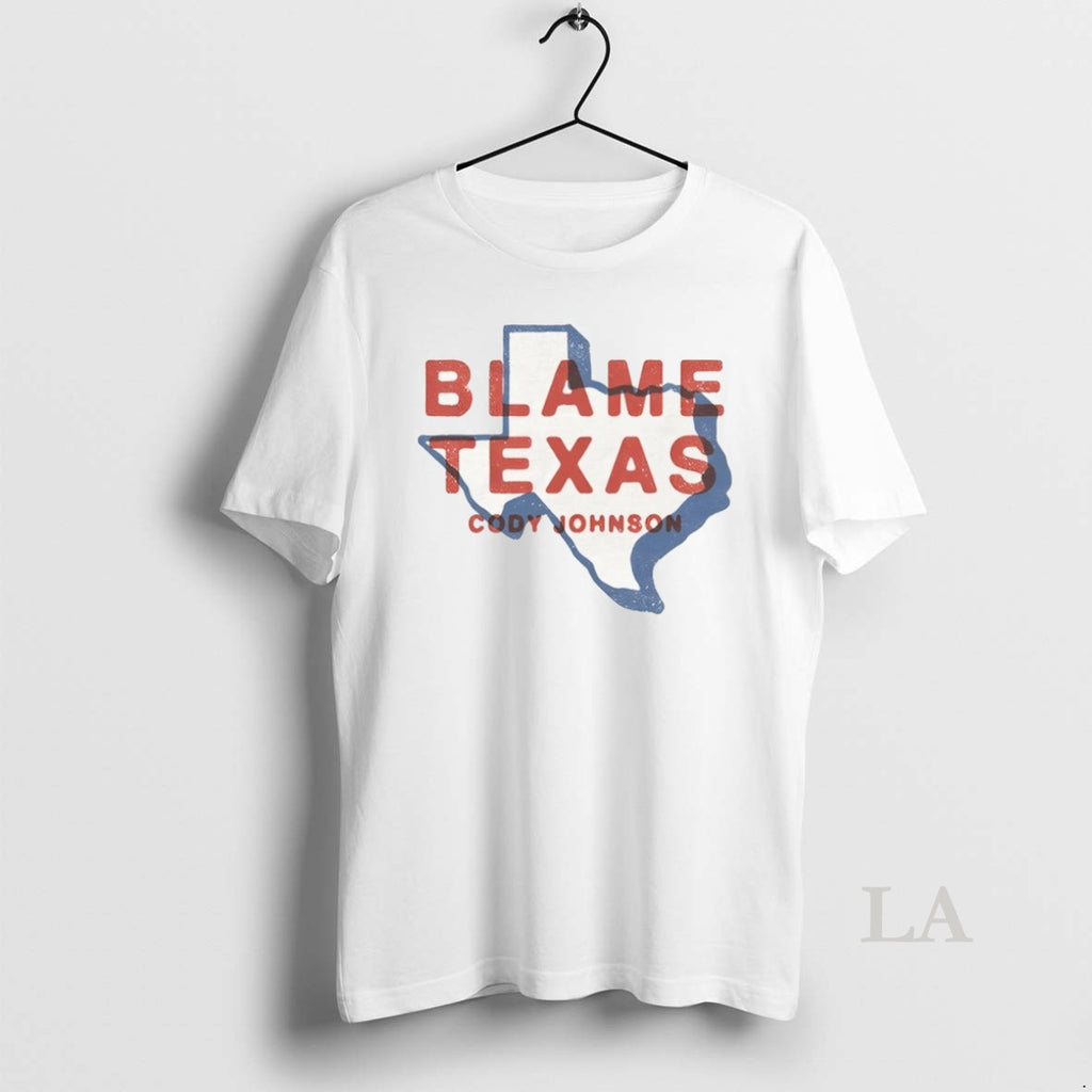 Original Blame Texas Cody Johnson Texas Map