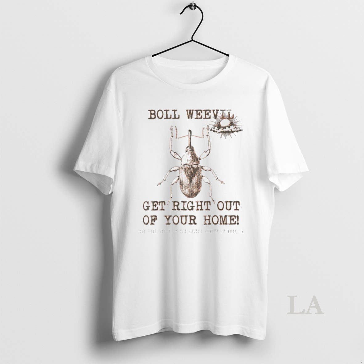 Original Boll Weevil Get Right Out Of Your Home T-Shirts, Hoodie, Sweatshirt | HypeDripTees.com