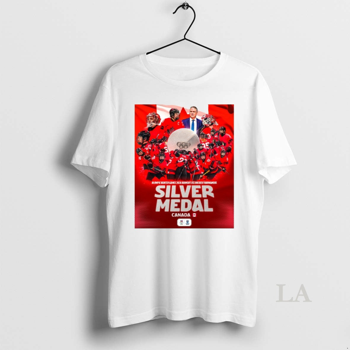 Original Canada Olympic Winter Games 2026 Womens Ice Hockey Tournament Silver Medal T-Shirts, Hoodie, Sweatshirt