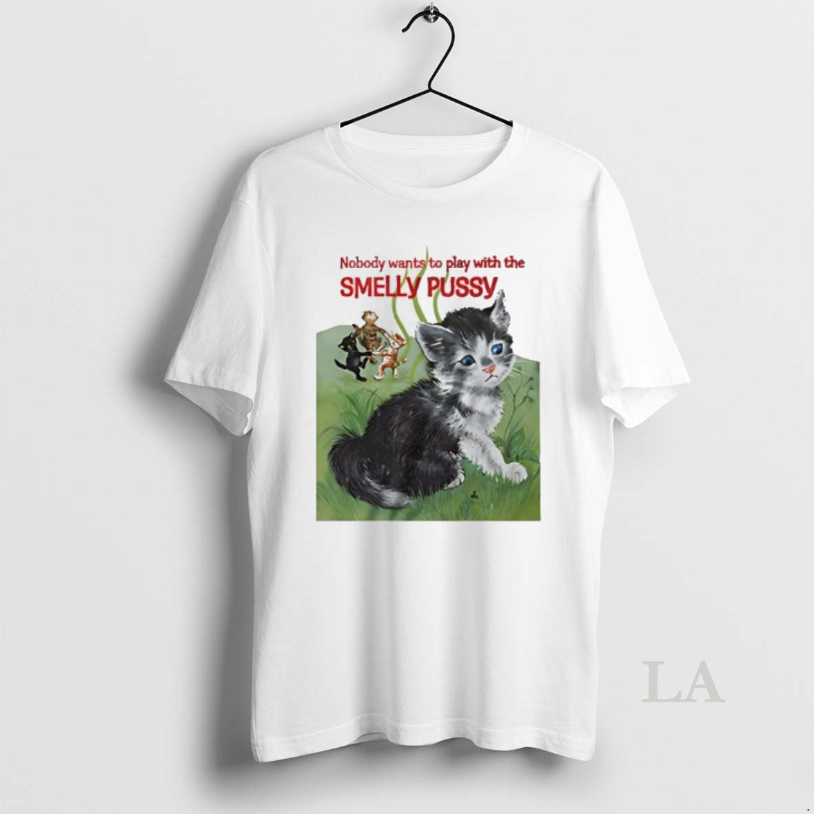 Original Cat Nobody Wants To Play With The Smelly Pussy T-Shirts, Hoodie, Sweatshirt | HypeDripTees.com
