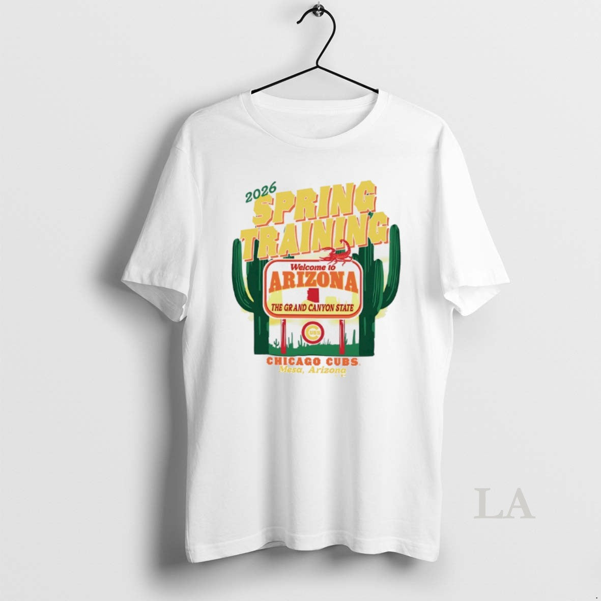 Original Chicago Cubs 2026 Spring Training Welcome To Arizona The Grand Canyon State T-Shirts, Hoodie, Sweatshirt