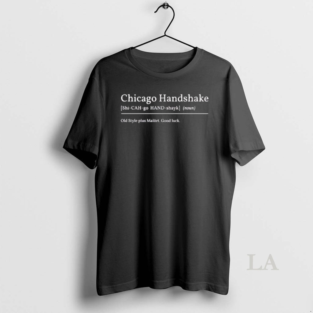 Original Chicago Handshake Old Style Plus Malort Good Luck