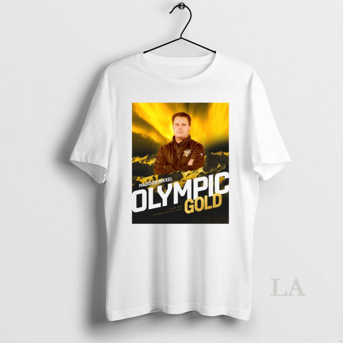 Original Coach Madison Nikkel Olympic Gold Team Usa Milano Cortina 2026 T-Shirts, Hoodie, Sweatshirt | HypeDripTees.com