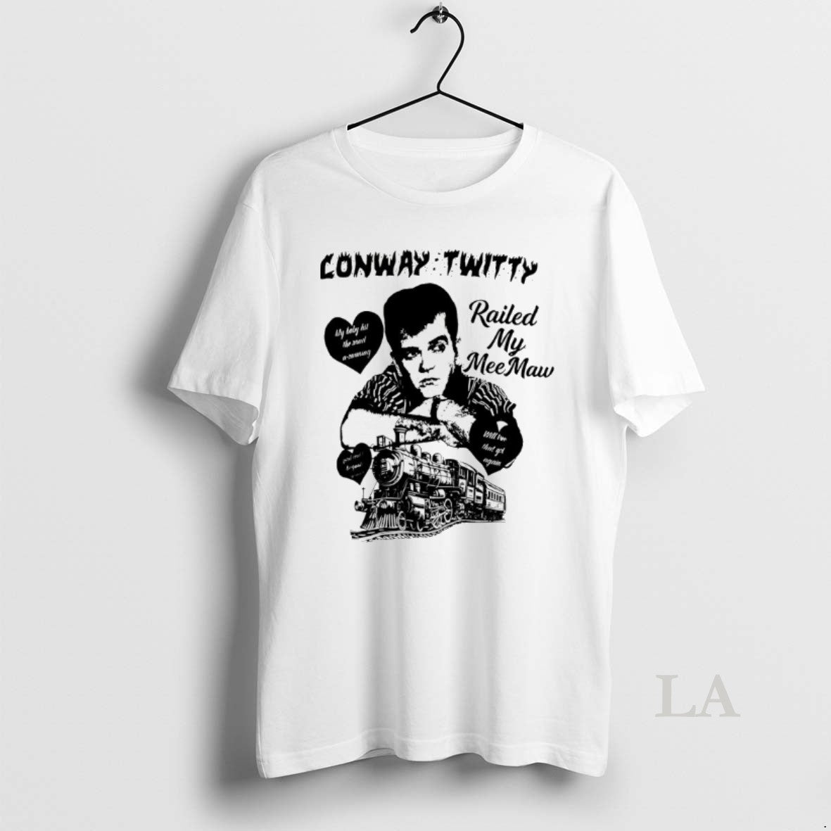Original Conway Twitty Railed My Meemaw T-Shirts, Hoodie, Sweatshirt | HypeDripTees.com