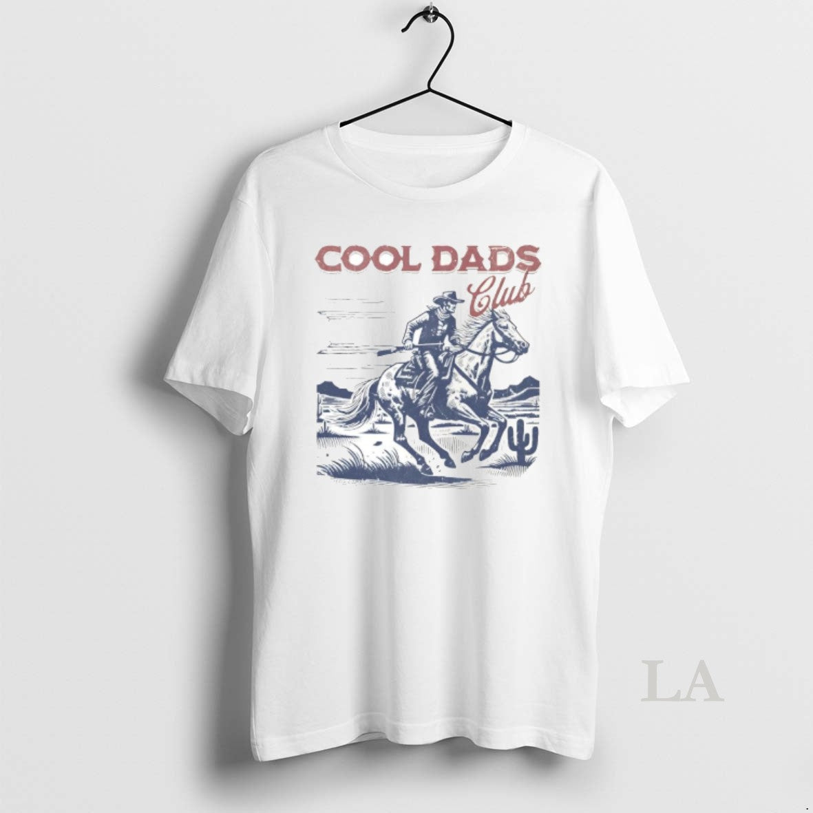 Original Cool Dads Club Cowboy Riding Horse In Desert T-Shirts, Hoodie, Sweatshirt | HypeDripTees.com