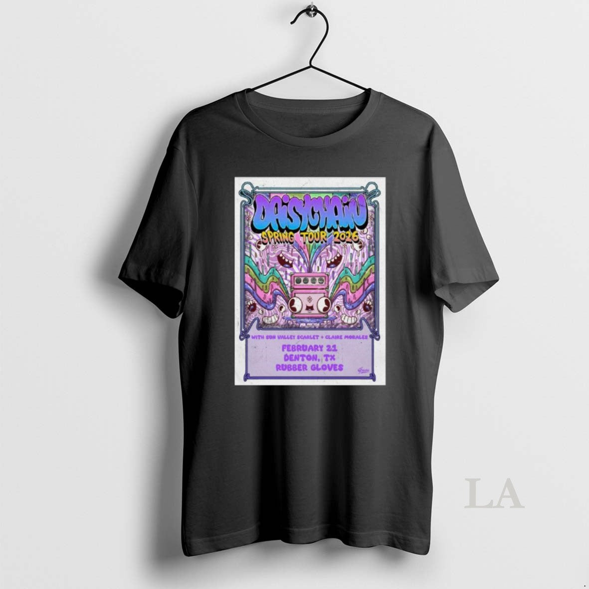 Original Daisychain Feb 21 2026 Denton Tx Long Sleve T-Shirts, Hoodie, Sweatshirt | HypeDripTees.com
