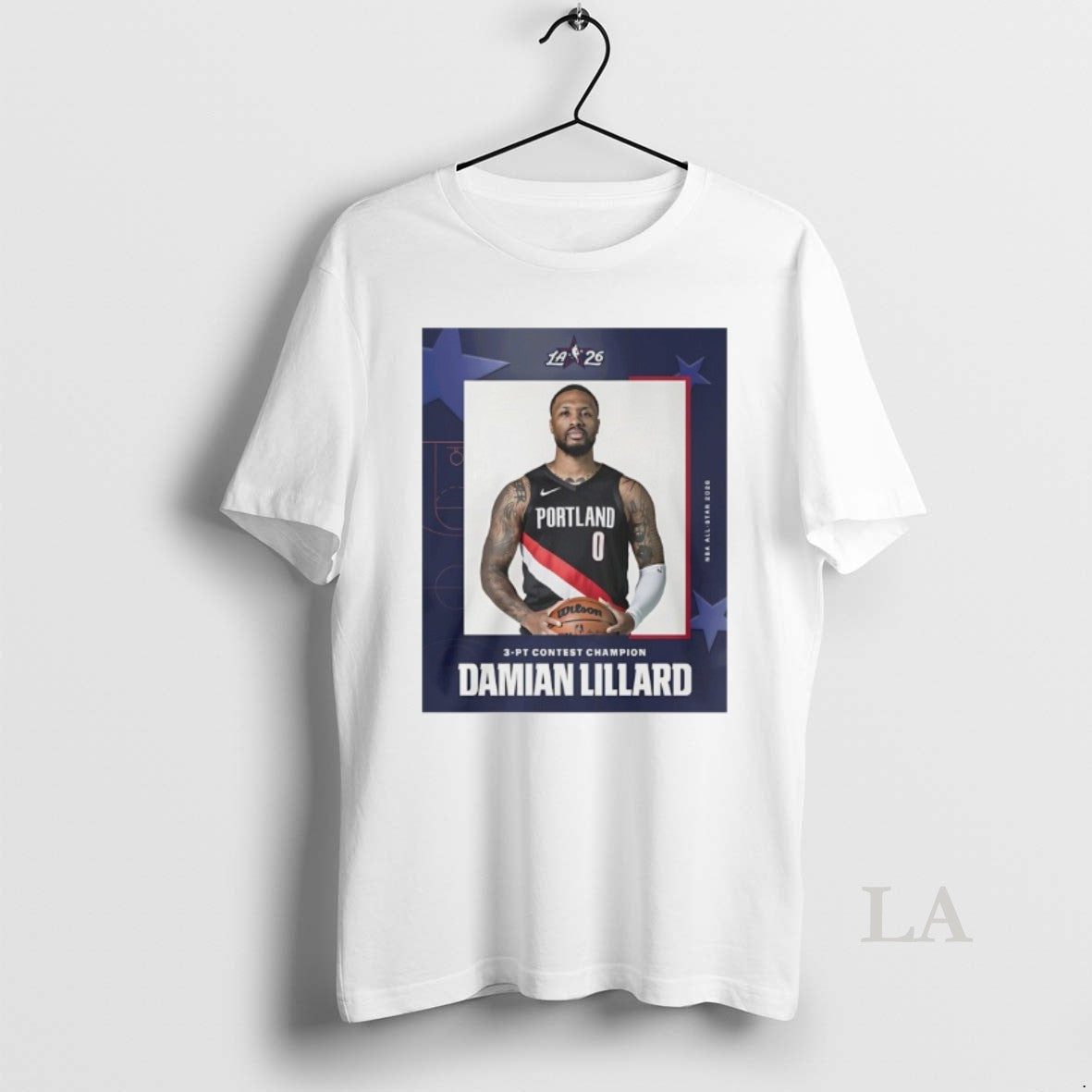 Original Damian Lillard The 2026 3 Pt Contest Champion T-Shirts, Hoodie, Sweatshirt | HypeDripTees.com
