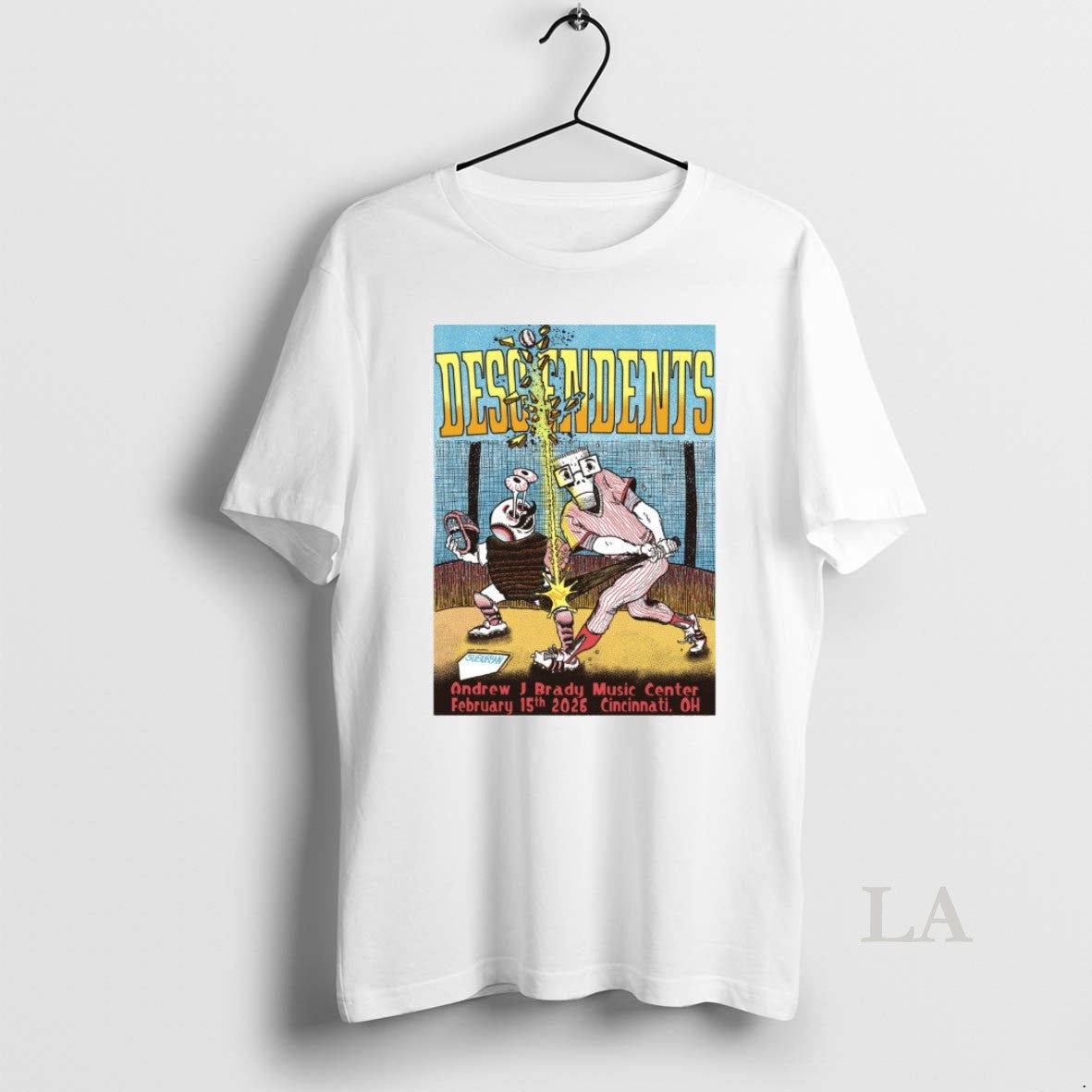 Original Descendents Baseball Andrew J T-Shirts, Hoodie, Sweatshirt | HypeDripTees.com