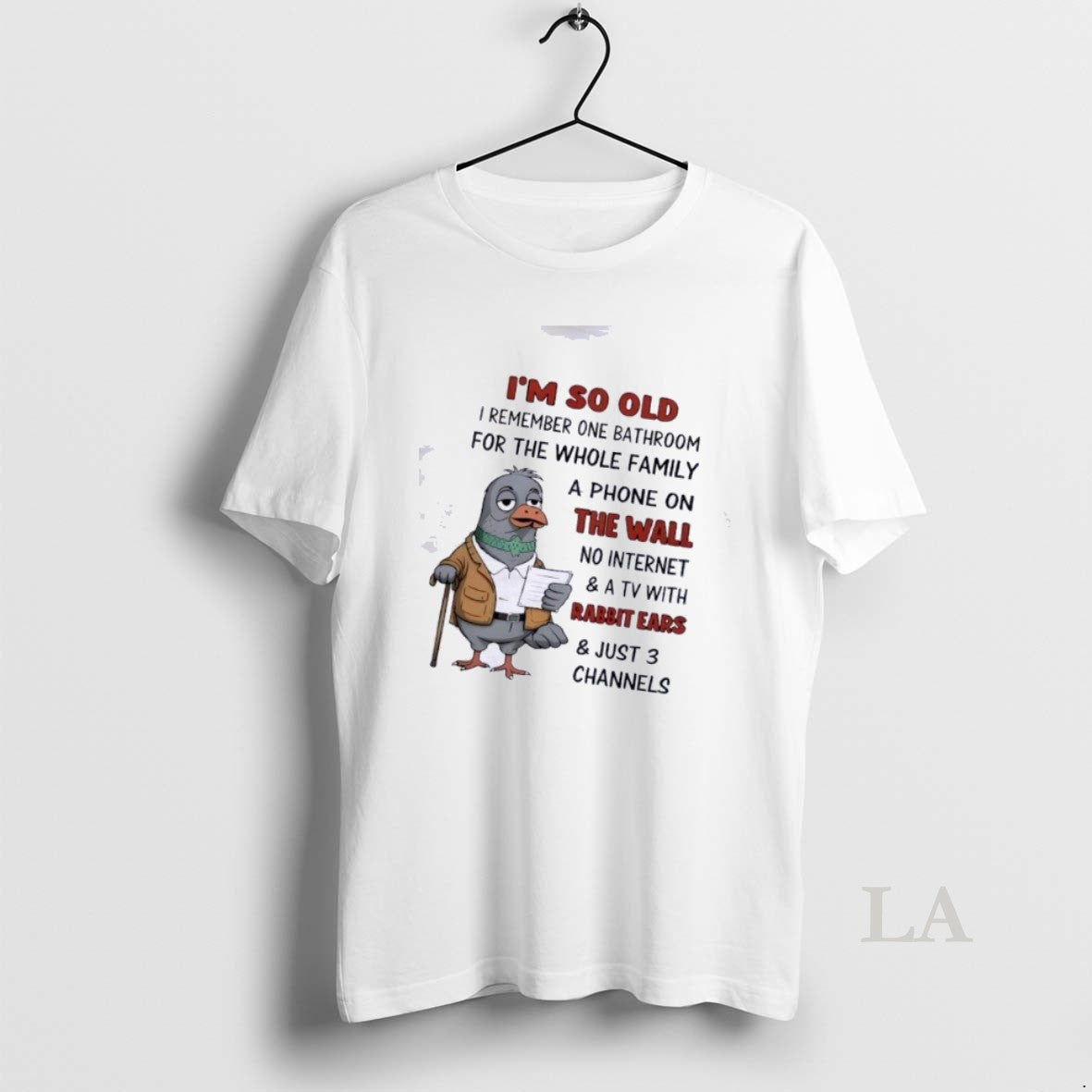 Original Dove Bird Im So Old I Remember One Bathroom For The Whole Family T-Shirts, Hoodie, Sweatshirt | HypeDripTees.com