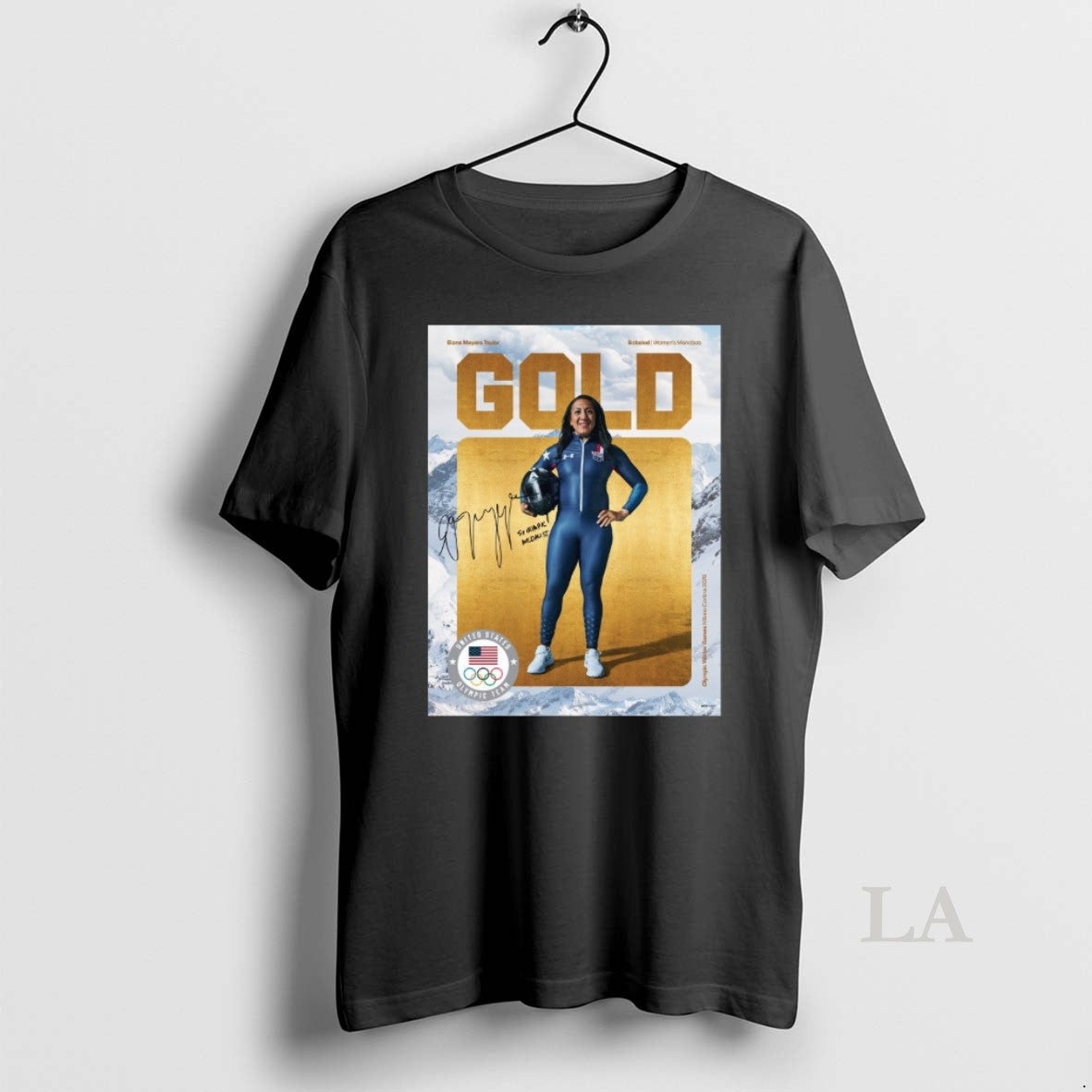 Original Elana Meyers Taylor Bobsled Womens Monobob Gold 5x Olympics Medalist T-Shirts, Hoodie, Sweatshirt | HypeDripTees.com