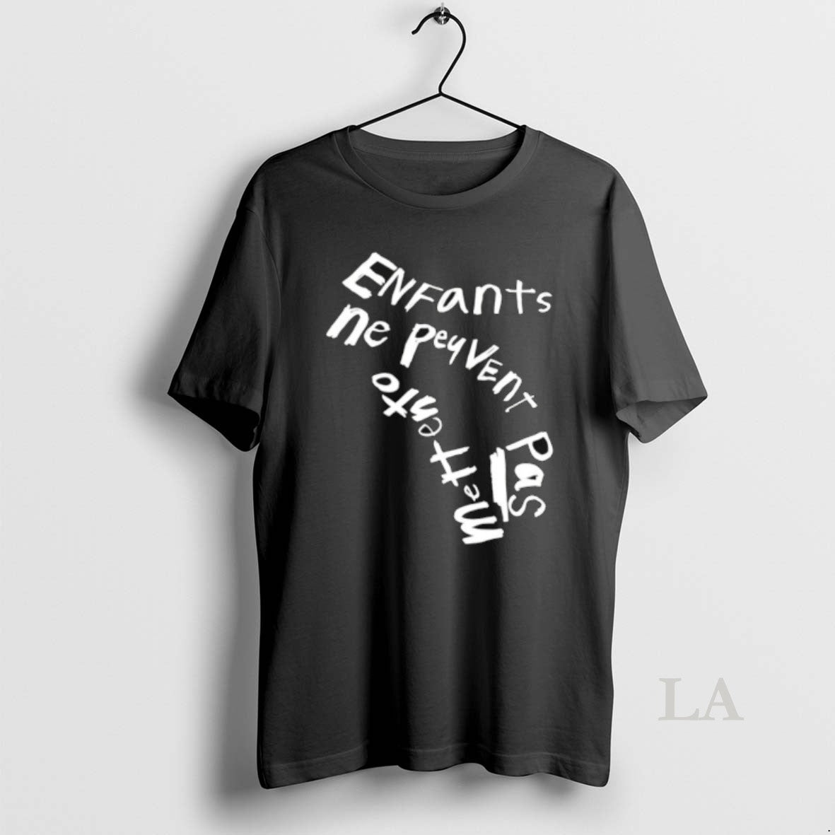 Original Enfants Ne Peuvent Pas Mettre Pas French Text Design T-Shirts, Hoodie, Sweatshirt | HypeDripTees.com