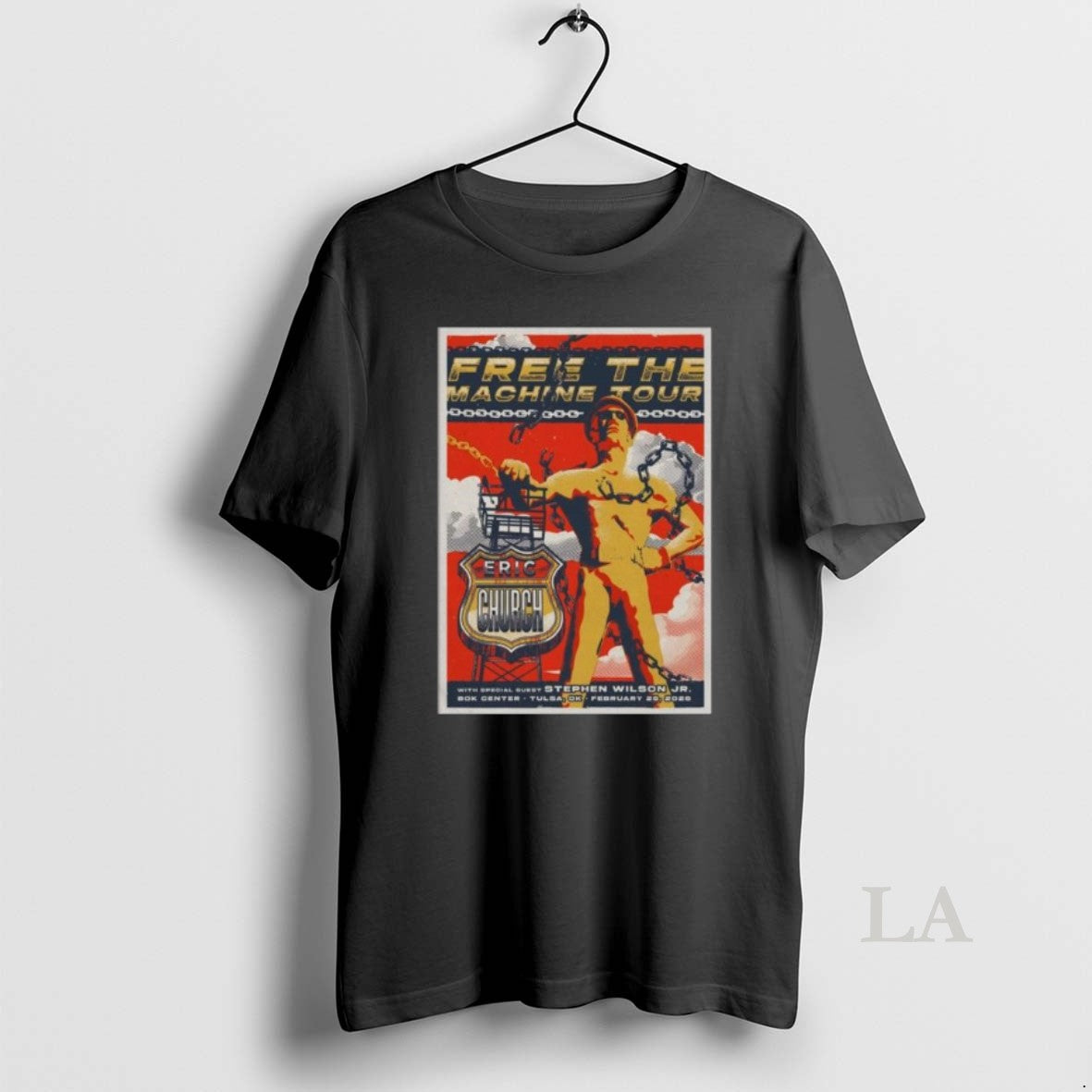 Original Eric Church Tulsa Ok Feb 26 2026 Long Sleve T-Shirts, Hoodie, Sweatshirt | HypeDripTees.com