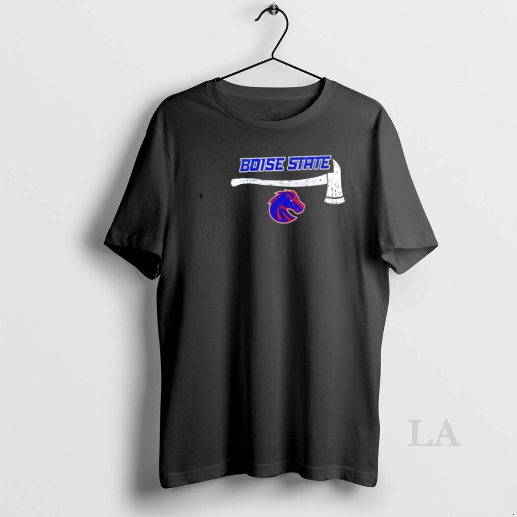 Original Firefighter Fire Dept Always Ready Boise State Broncos 2 Sided