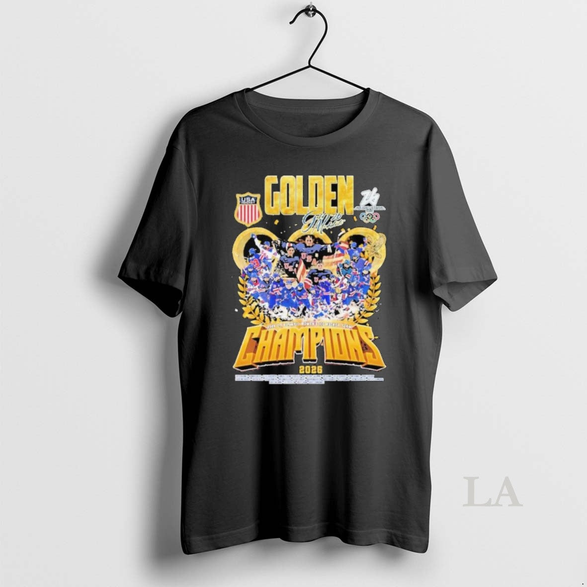 Original Golden 2026 Us Olympic Womens Ice Hockey Team Champions 2026 Milano Cortina Long Sleve T-Shirts, Hoodie, Sweatshirt