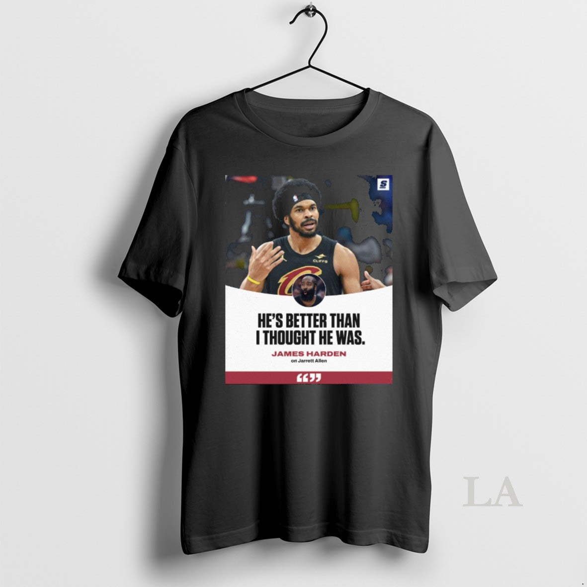 Original Hes Better Than I Thought He Was James Harden On Jarrett Allen T-Shirts, Hoodie, Sweatshirt | HypeDripTees.com
