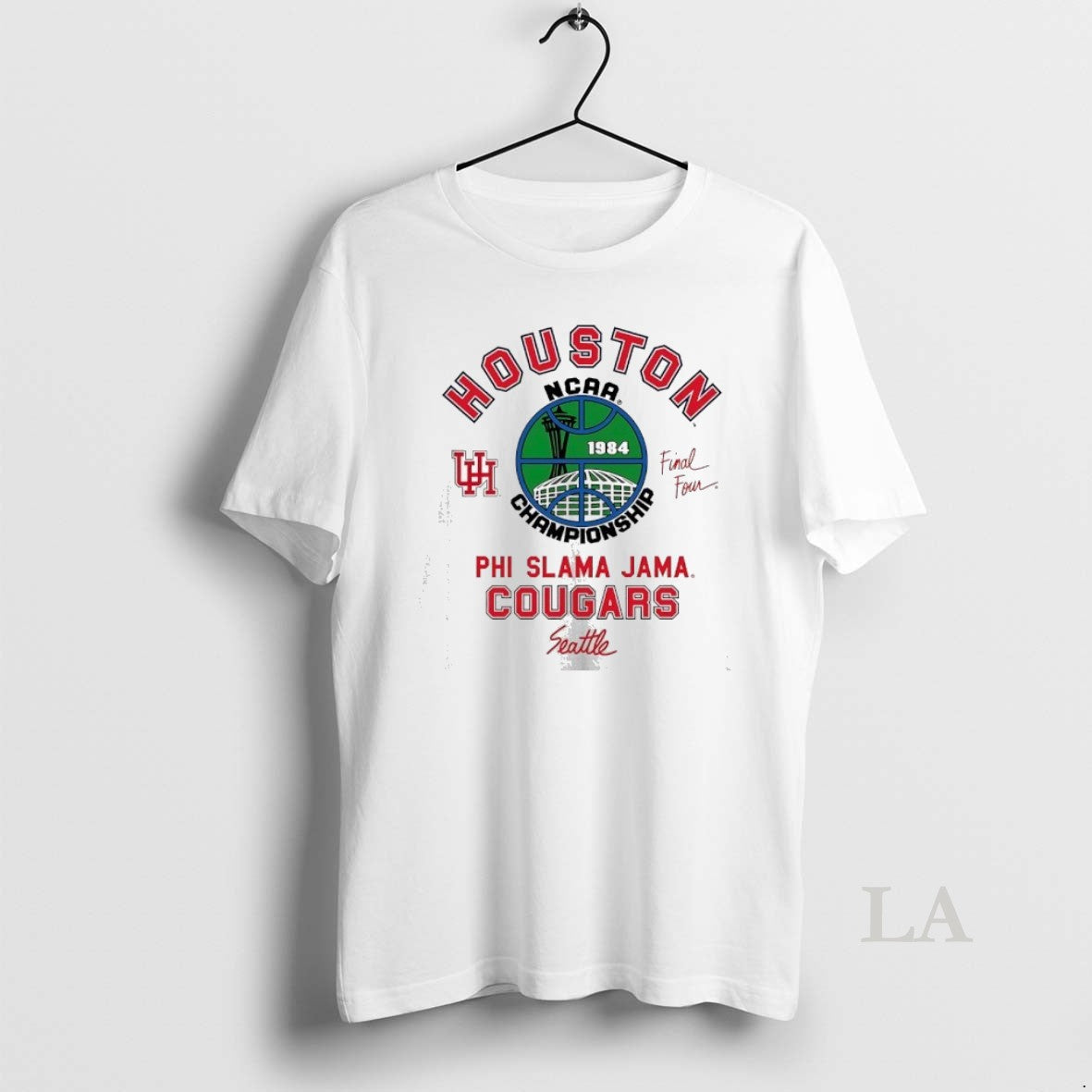Original Houston Cougars Ncaa Phi Slama Jama 1984 Final Four T-Shirts, Hoodie, Sweatshirt | HypeDripTees.com