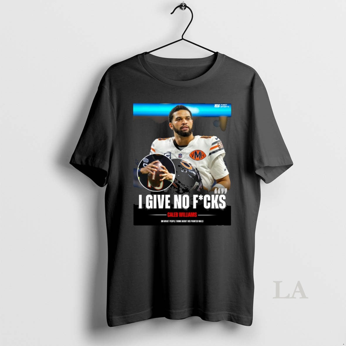Original I Give No Fucks Caleb Williams On What People Think About His Painted Nails T-Shirts, Hoodie, Sweatshirt