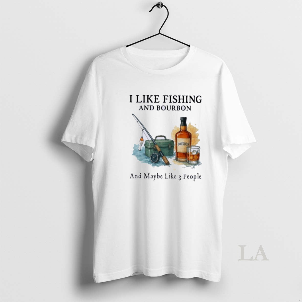Original I Like Fishing And Bourbon And Maybe Like 3 People T-Shirts, Hoodie, Sweatshirt | HypeDripTees.com