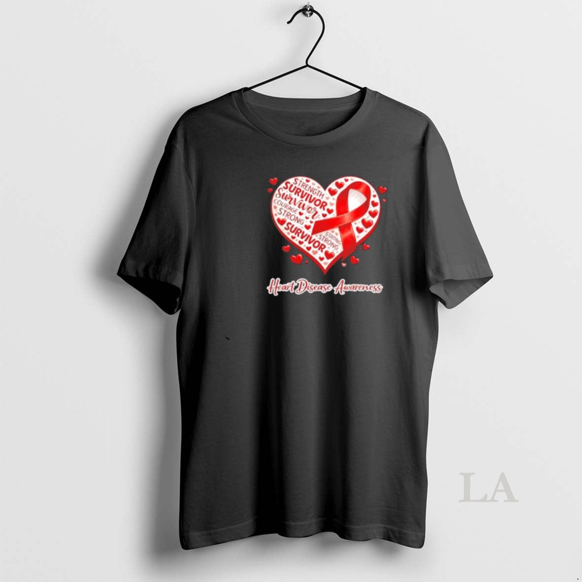 Original Im A Survivor Heart Disease Awareness Red Ribbon Chd T-Shirts, Hoodie, Sweatshirt | HypeDripTees.com