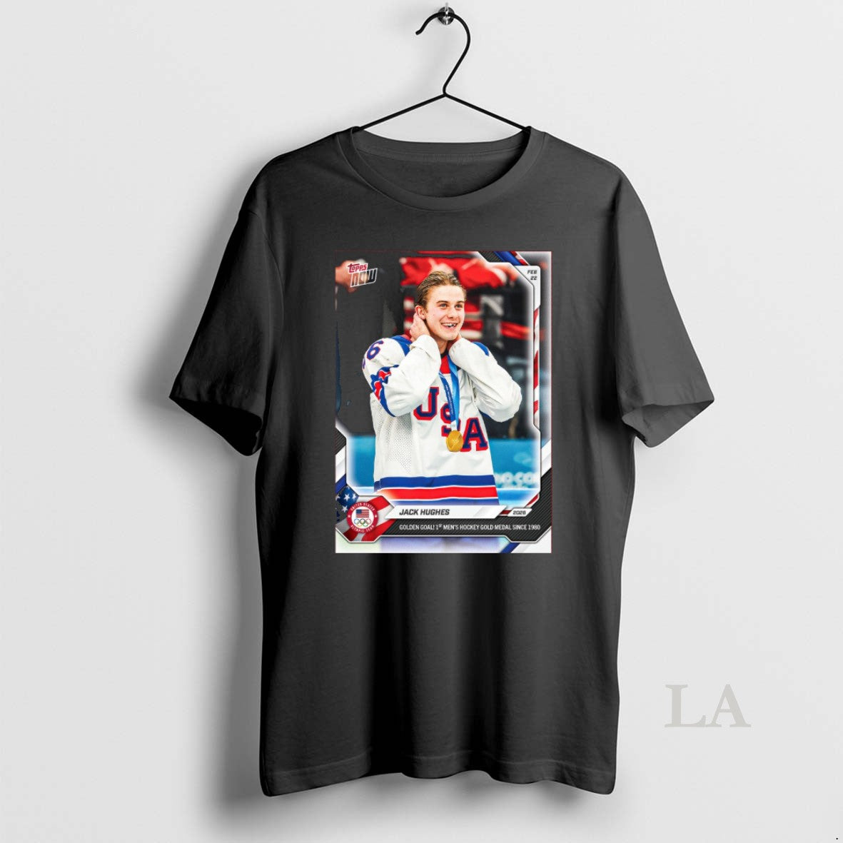 Original Jack Hughes 2026 Golden Goal 1st Mens Hockey Gold Medal Since 1980 T-Shirts, Hoodie, Sweatshirt | HypeDripTees.com