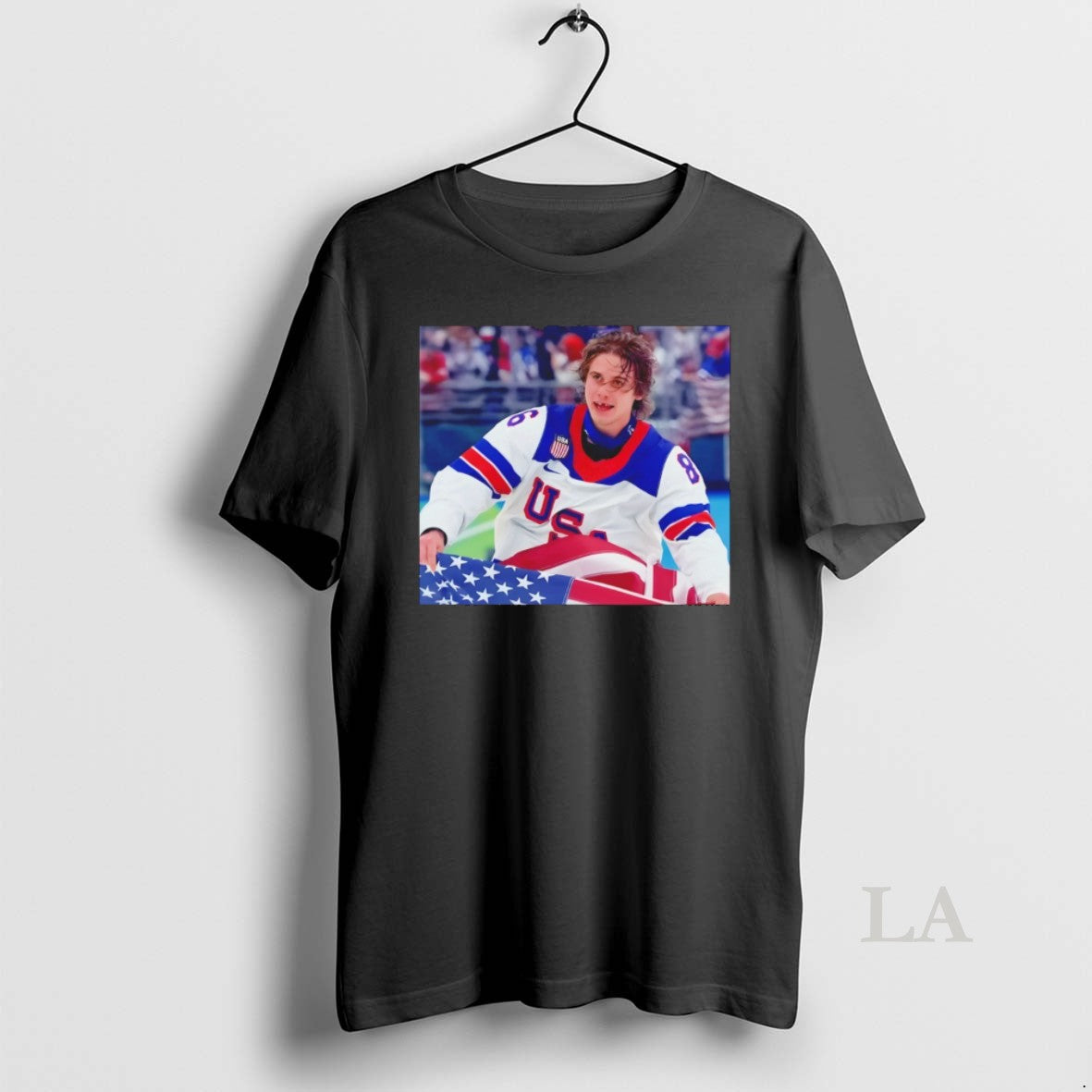 Original Jack Hughes Usa Hockey American Flag Olympic 2026 Milano Cortina T-Shirts, Hoodie, Sweatshirt | HypeDripTees.com