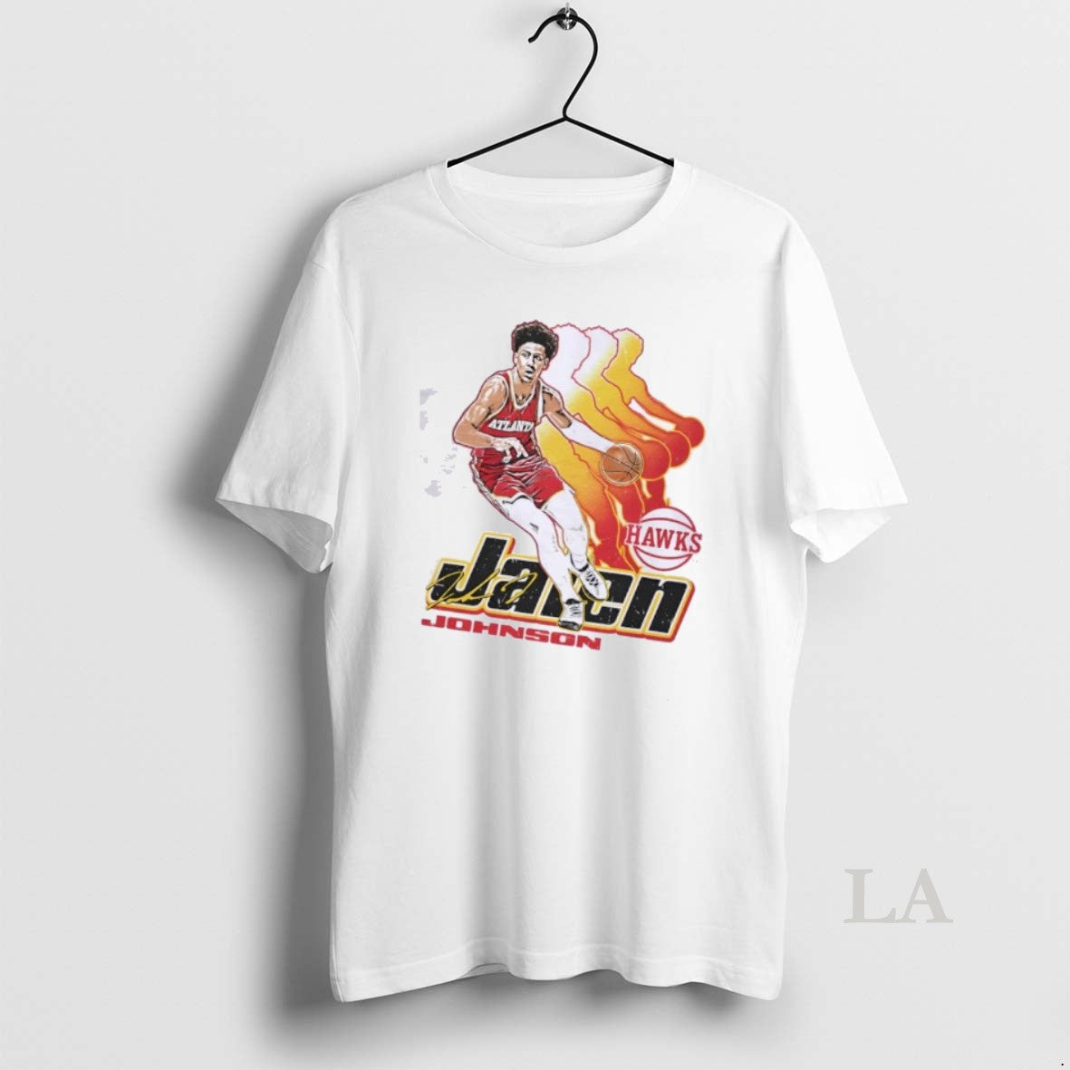 Original Jalen Johnson Atlanta Hawks Basketball Retro Signature T-Shirts, Hoodie, Sweatshirt | HypeDripTees.com
