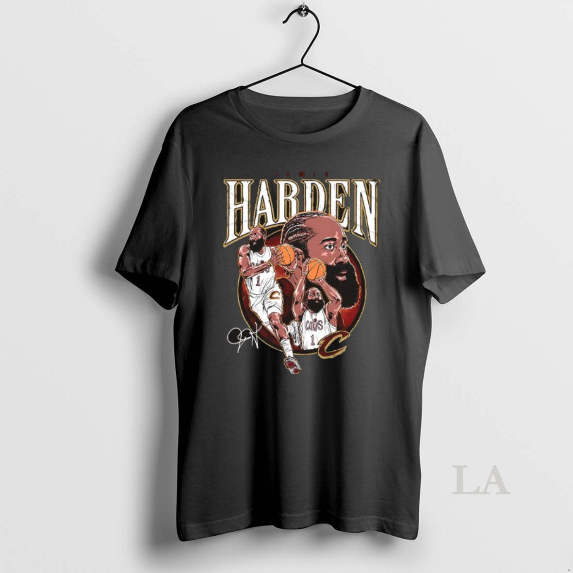 Original James Harden Cleveland Cavaliers Circle Player Signature T-Shirts, Hoodie, Sweatshirt | HypeDripTees.com