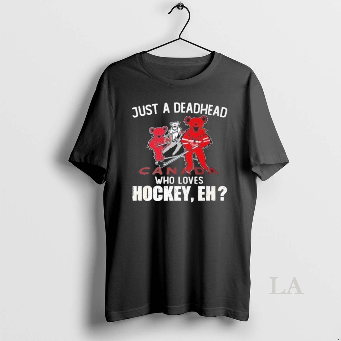 Original Just A Deadhead Loves Canadian Hockey T-Shirts, Hoodie, Sweatshirt | HypeDripTees.com