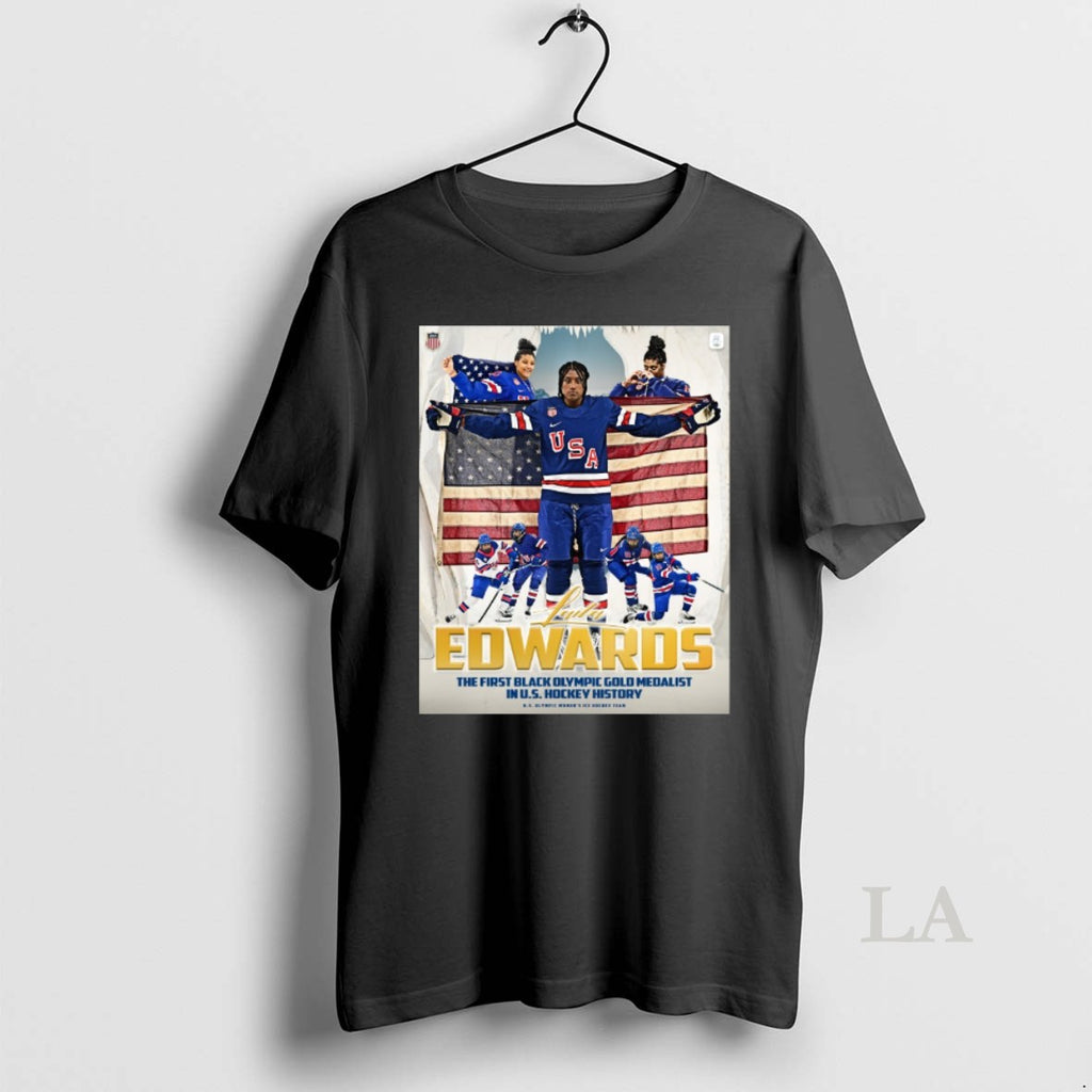 Original Laila Edwards The First Black Olympic Gold Medalist In Us Hockey History