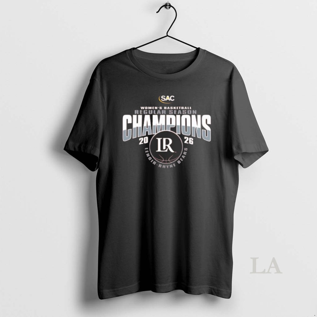 Original Lenoir Rhyne University Womens Basketball 2026 Regular Season Champions