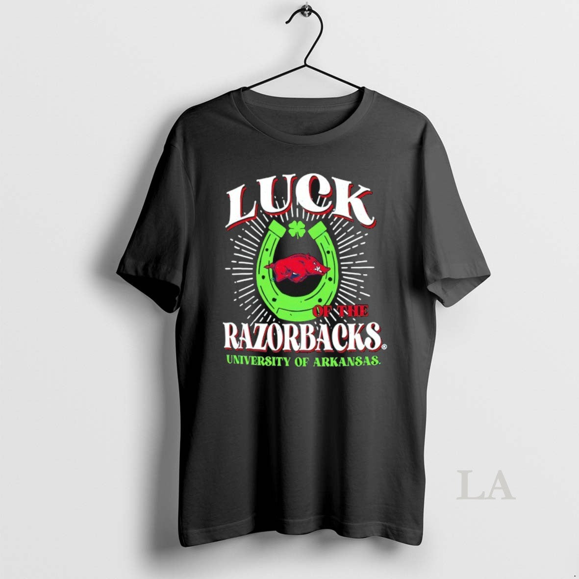 Original Luck Of The Arkansas Razorbacks Team St T-Shirts, Hoodie, Sweatshirt | HypeDripTees.com