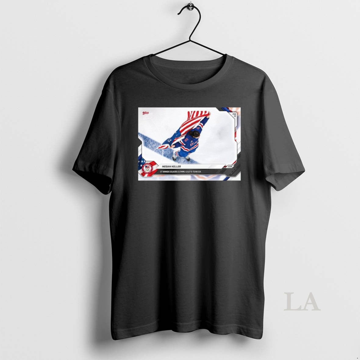 Original Megan Keller Ot Winner Delivers Olympic Gold To Team Usa Topps Now T-Shirts, Hoodie, Sweatshirt | HypeDripTees.com
