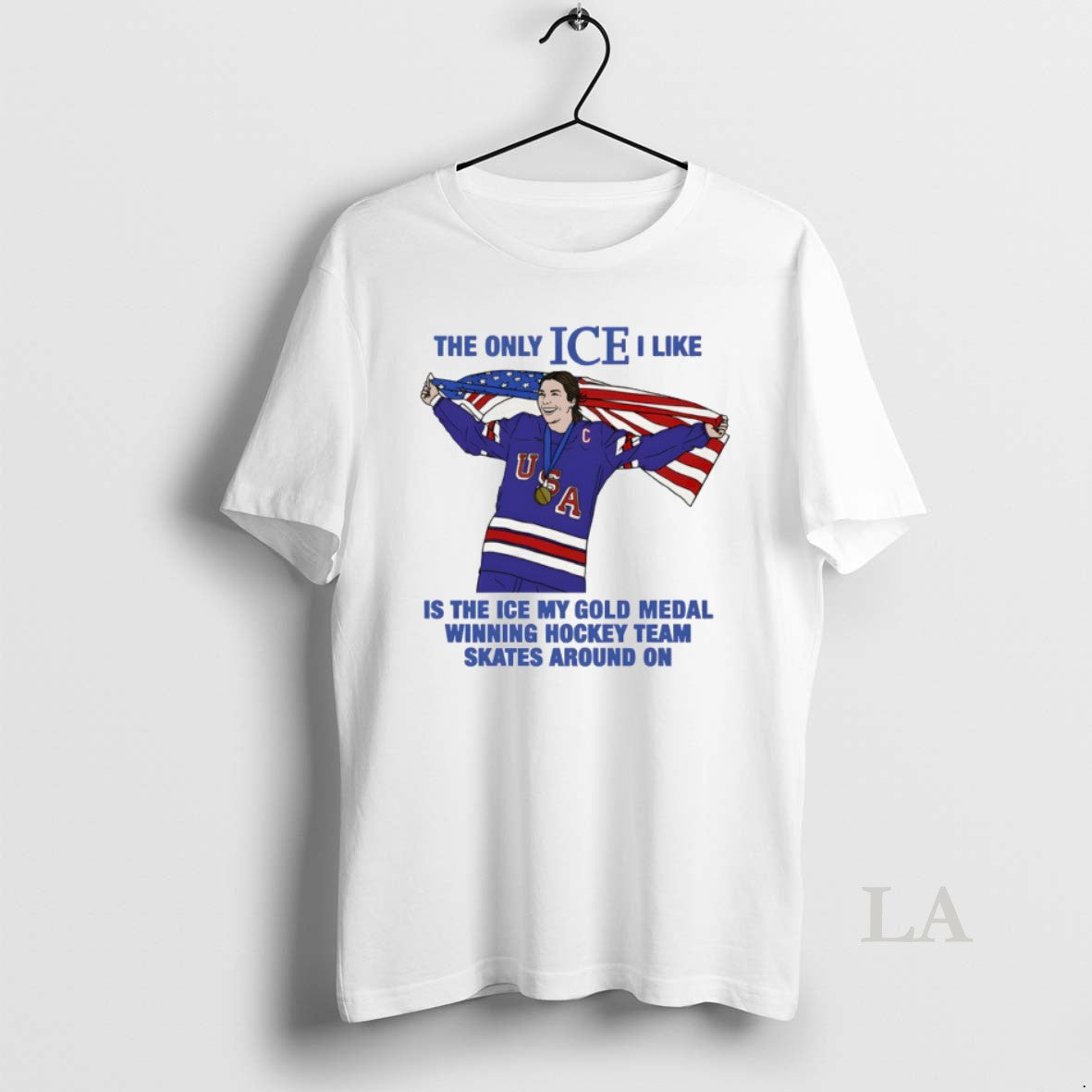 Original Megan Keller The Only Ice I Like Is The Ice My Gold Medal Winning T-Shirts, Hoodie, Sweatshirt | HypeDripTees.com