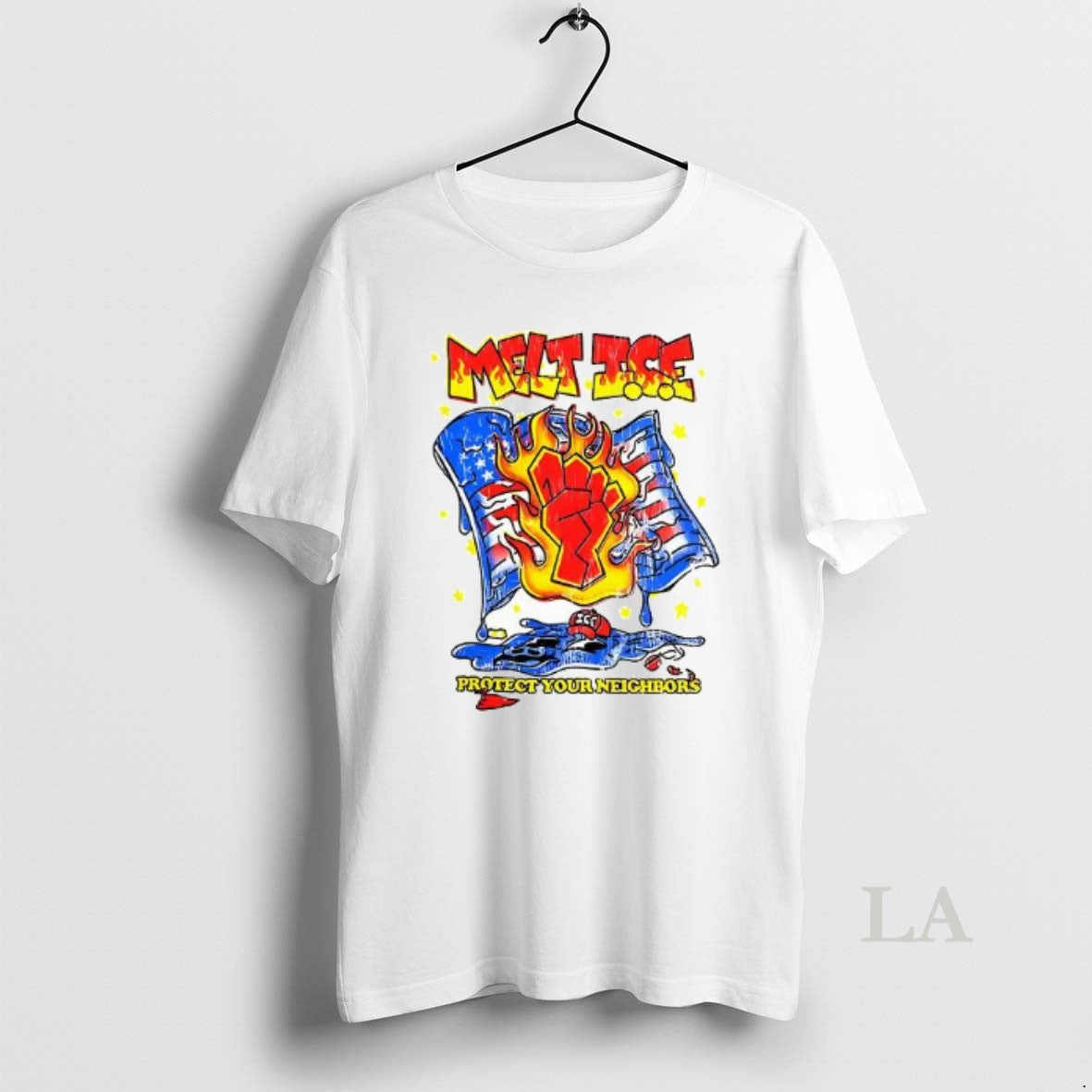 Original Melt Ice Protect Your Neighbors T-Shirts, Hoodie, Sweatshirt | HypeDripTees.com