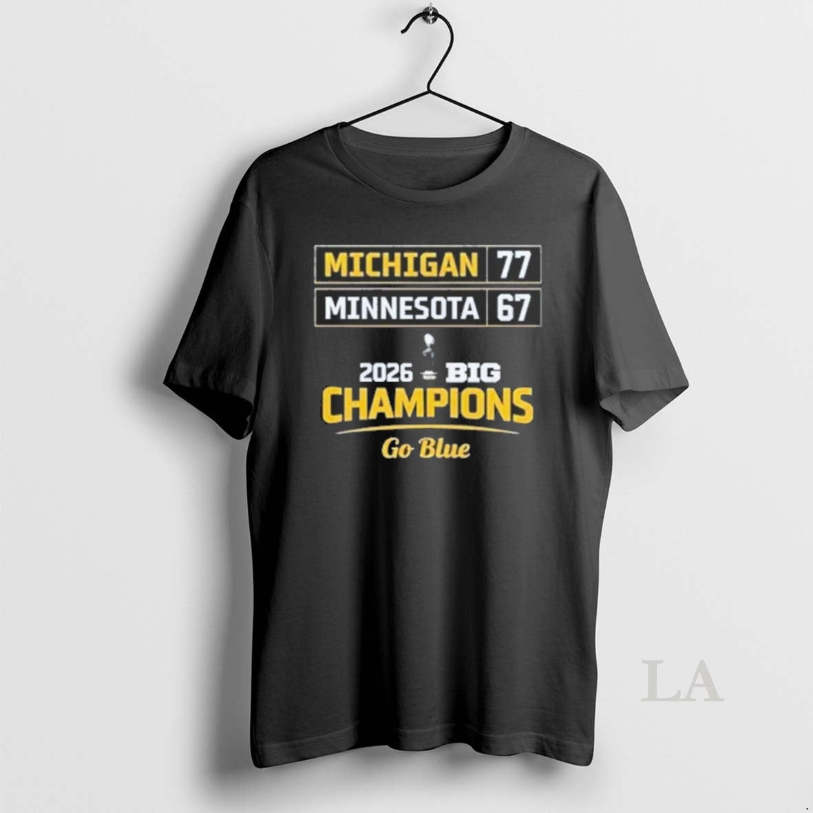 Original Michigan 77 Minnesota 67 2026 Big Champions T-Shirts, Hoodie, Sweatshirt | HypeDripTees.com