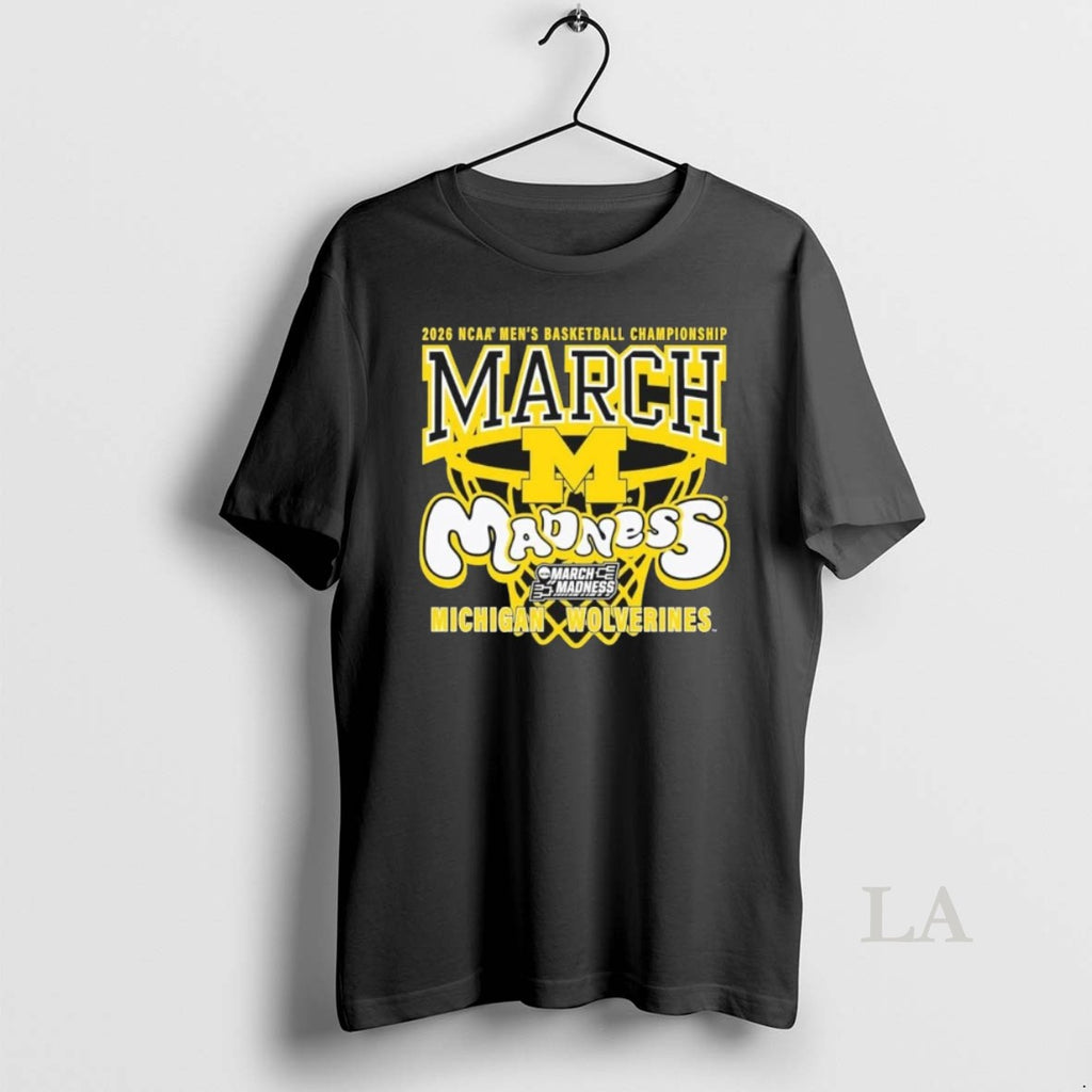 Original Michigan Wolverines 2026 Ncaa Mens Basketball Championship March Madness