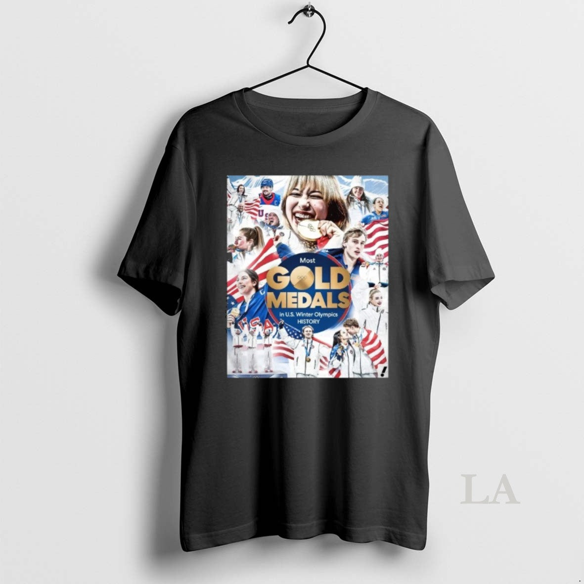 Original Most Gold Medals In Us Winter Olympics History T-Shirts, Hoodie, Sweatshirt | HypeDripTees.com
