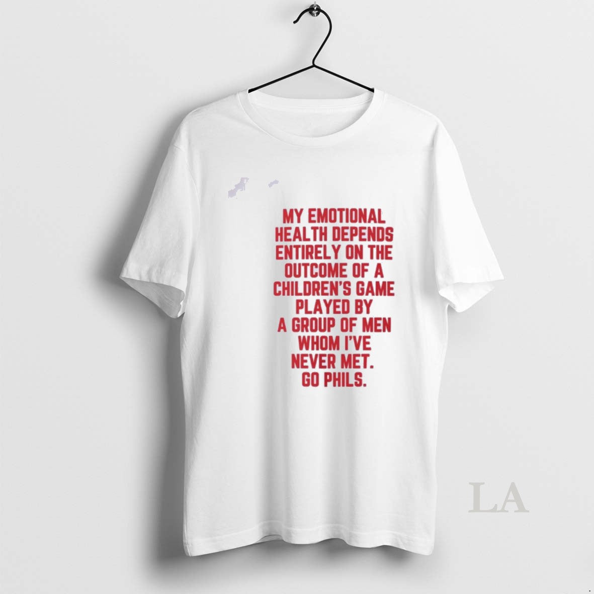 Original My Emotional Health Depends On The Phils T-Shirts, Hoodie, Sweatshirt | HypeDripTees.com
