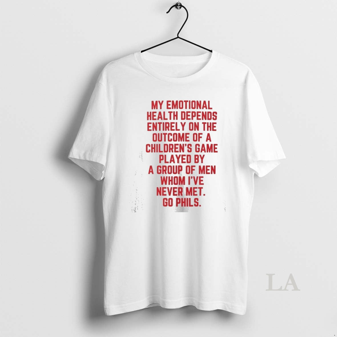 Original My Emotional Health Depends On The Phils Philadelphia Phillies T-Shirts, Hoodie, Sweatshirt | HypeDripTees.com