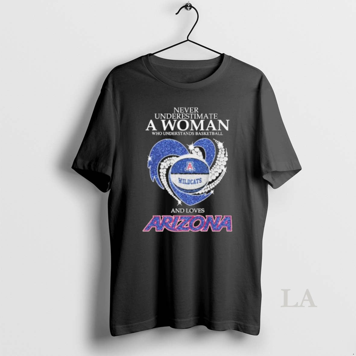 Original Never Underestimate A Woman Who Understands Basketball And Loves Arizona Basketball Heart T-Shirts, Hoodie,...