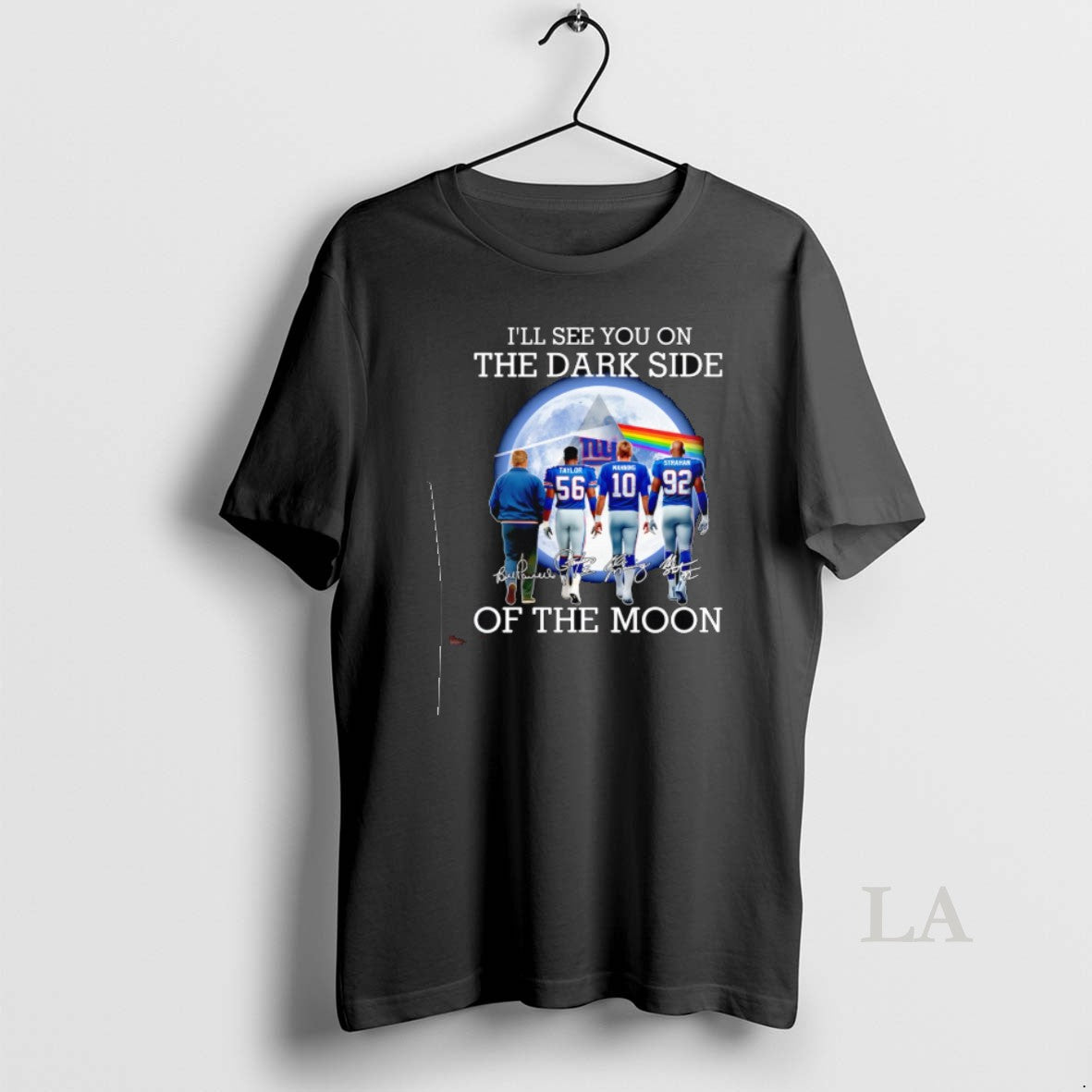 Original New York Giants Players Ill See You On The Dark Side Of The Moon T-Shirts, Hoodie, Sweatshirt | HypeDripTees.com