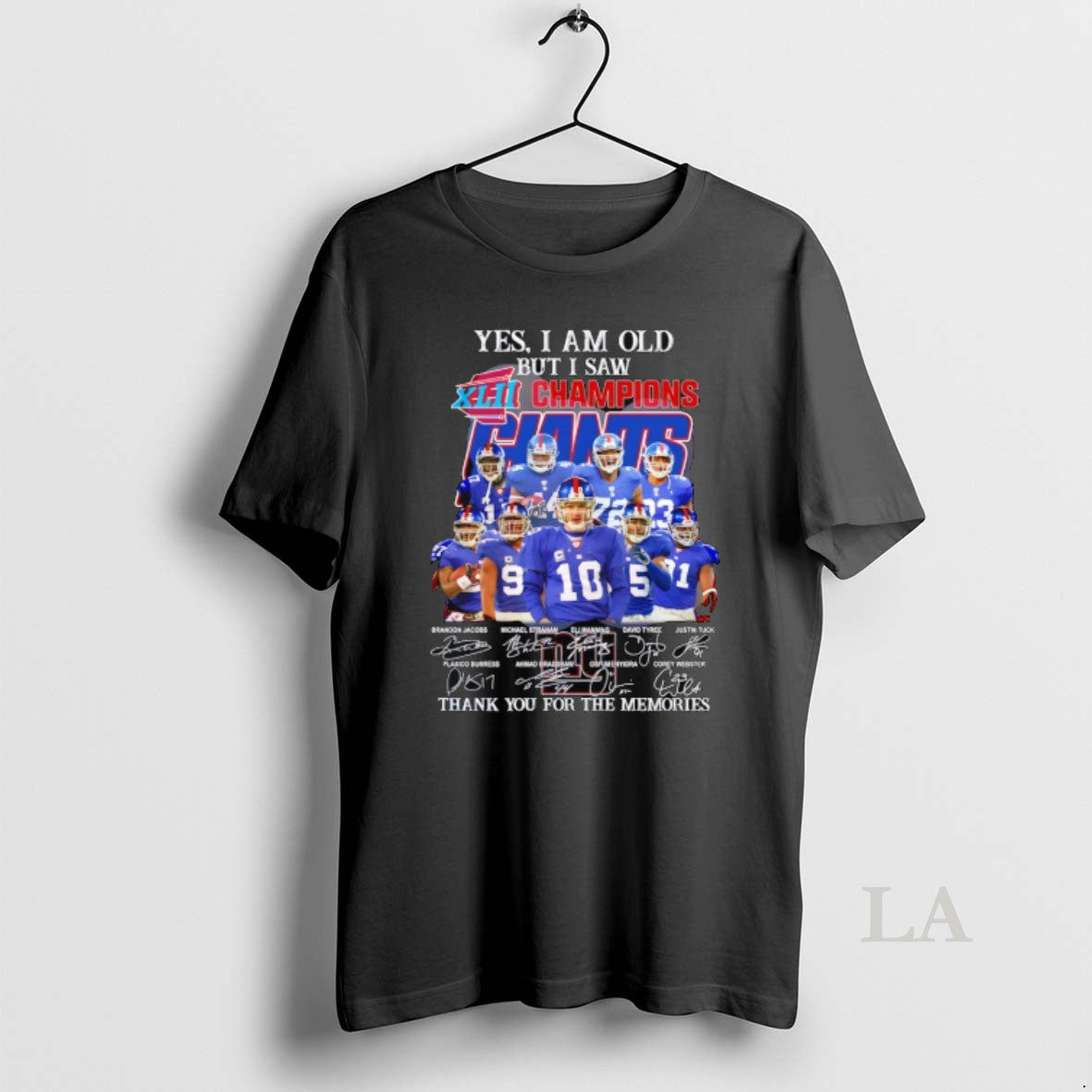 Original New York Giants Players Yes I Am Old But I Saw Xlii Champions Giants T-Shirts, Hoodie, Sweatshirt | HypeDripTees.com