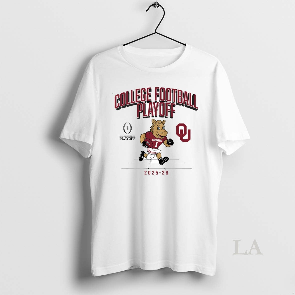 Original Oklahoma Sooners 2025 2026 College Football Playoff Mascot Circle